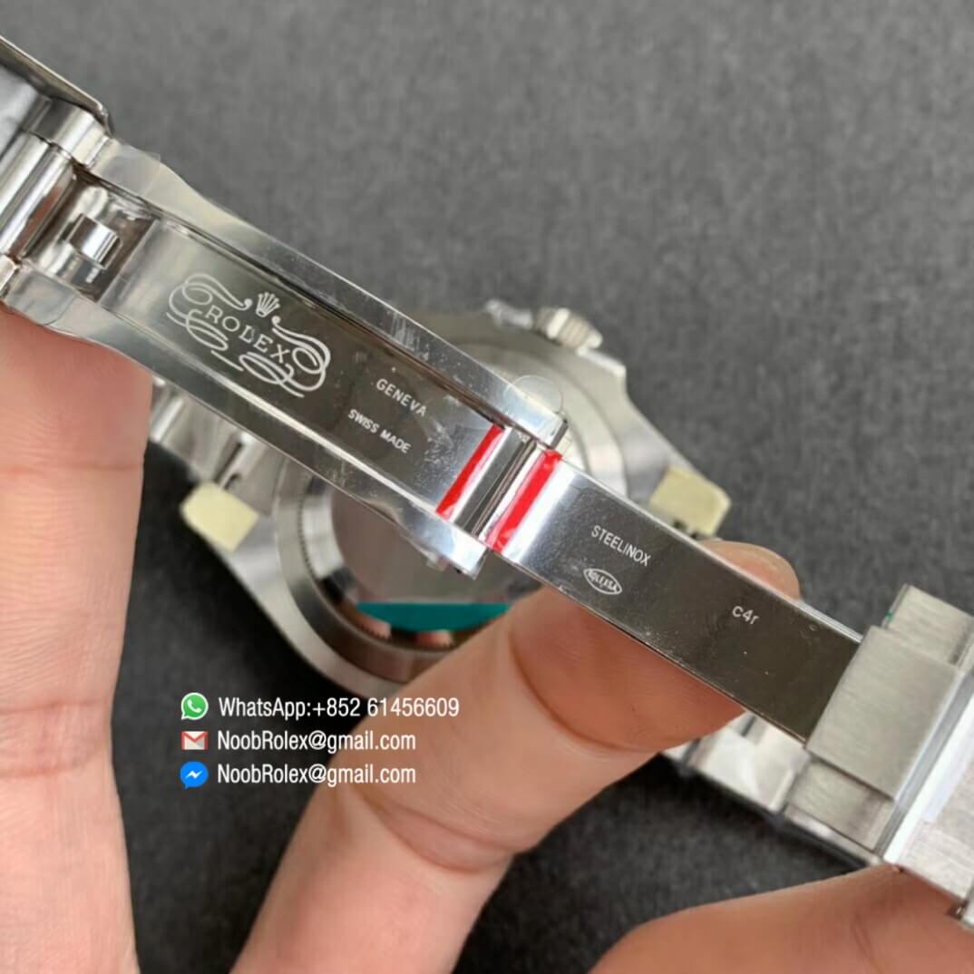 ZZF Submariner 116610 LV Green Ceramic 904L Steel Case 904L steel Bracelet SA3135 V2S 6