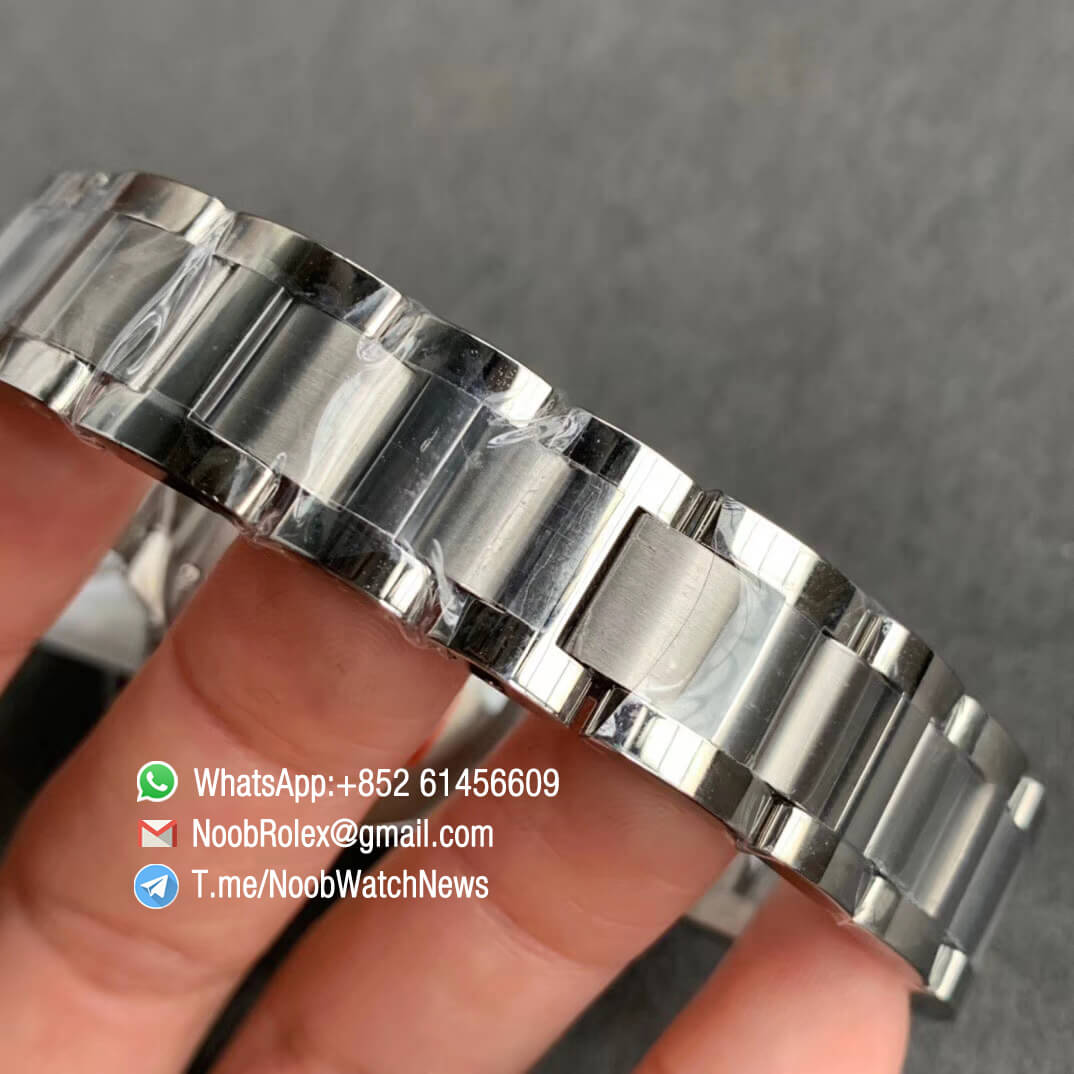 Ballon Bleu 33mm W6920071 Steel Case Bracelet Silver Textured Dial with Custom Cal 076 Comes with Warranty Card V6F V7 Best Edition 06