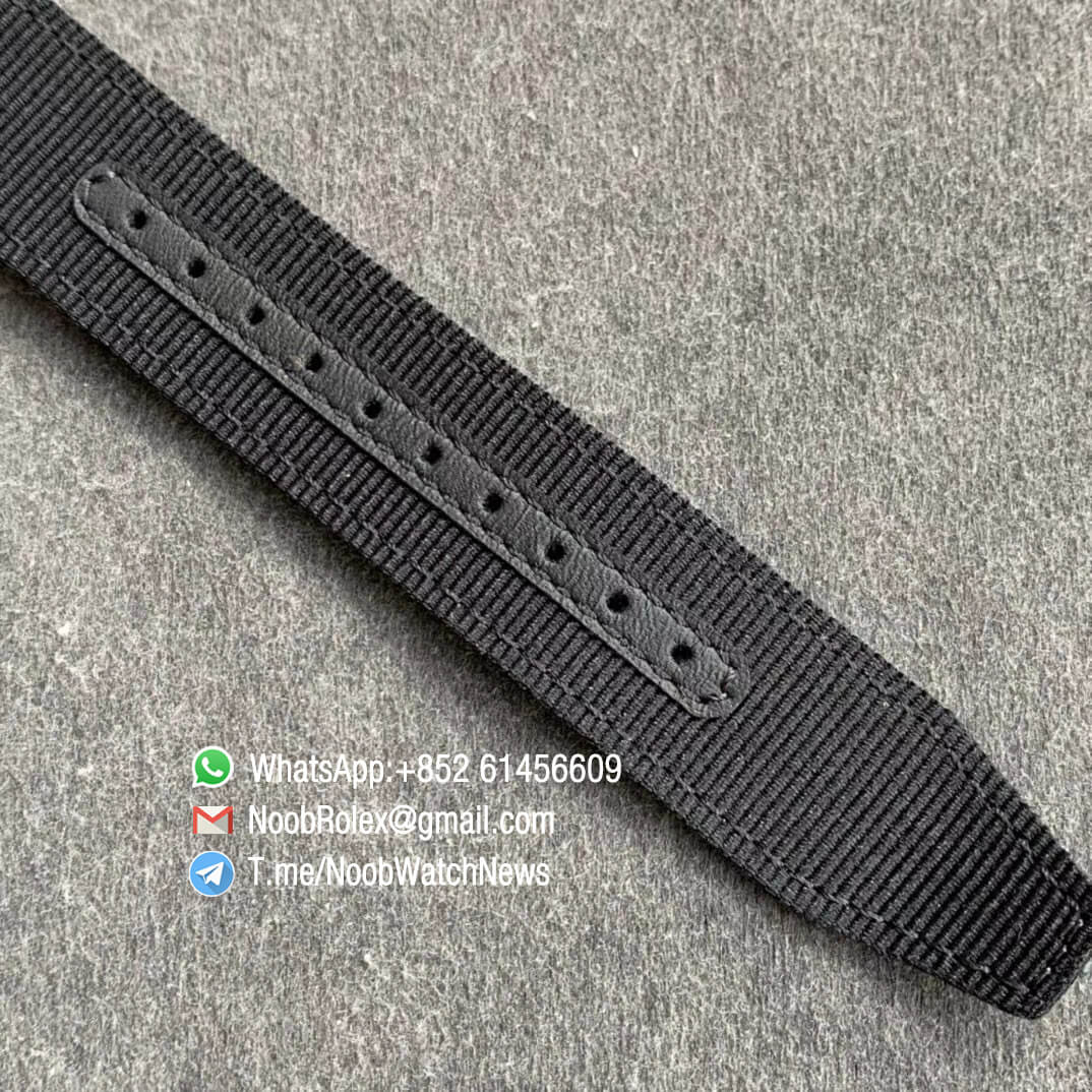 MKF Quality Rep Watch IWC Pilot Spitfire Black Ceramic IW326901 Black Dial on Black Nylon Strap MIYOTA 9015 07