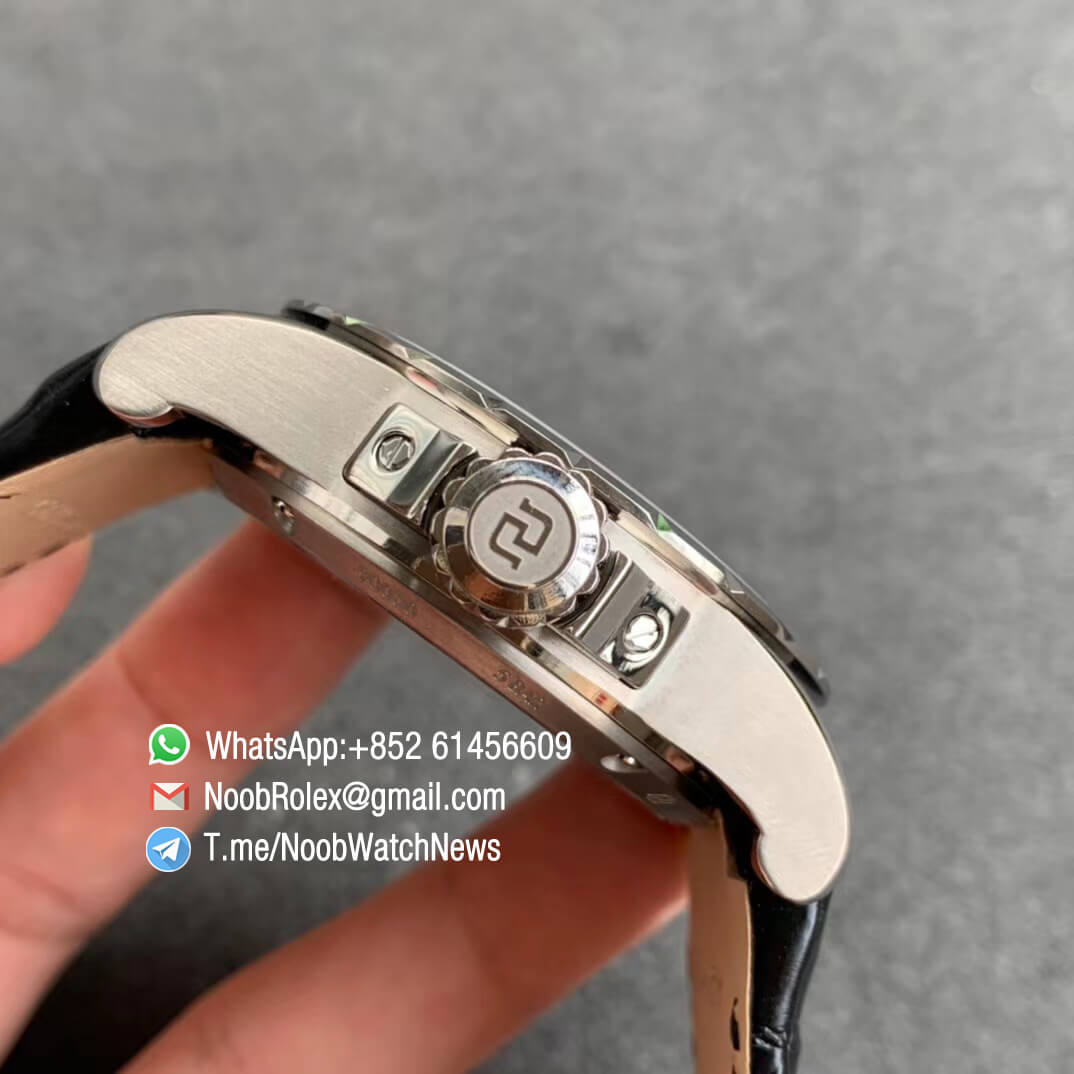 TBF Top Replica Roger Dubuis Excalibur DBEX0543 Blue Dial with Roman Markers Caliber RD640 04