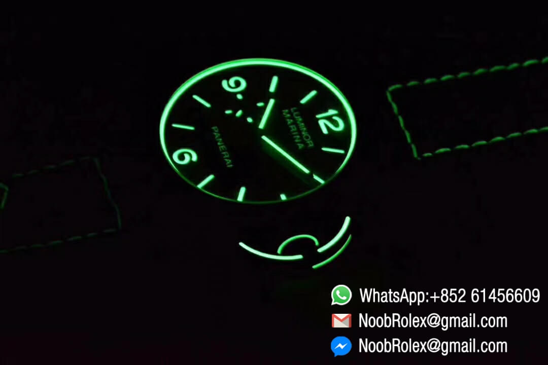 Panerai PAM01118 Luminor Marina Luminous Trilogy on Black Sportech Strap P9010 VSF Best Clone 10