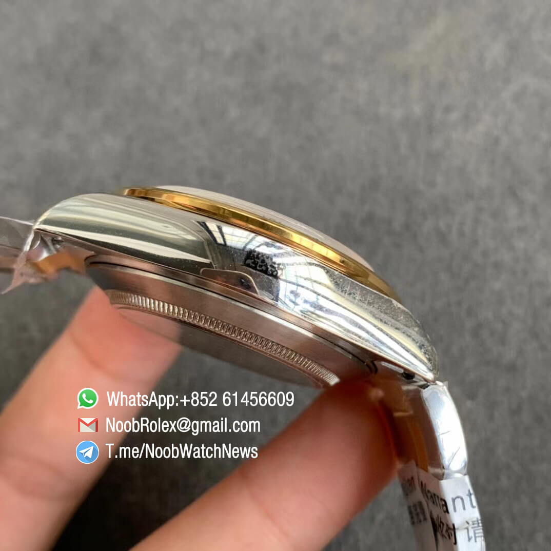 Rolex Daytona 116509 Yellow Gold Bezel MOP Dial Two Tone Steel Yellow Gold Bracelet A7750 Chrono Movement BLF Best Copies 05