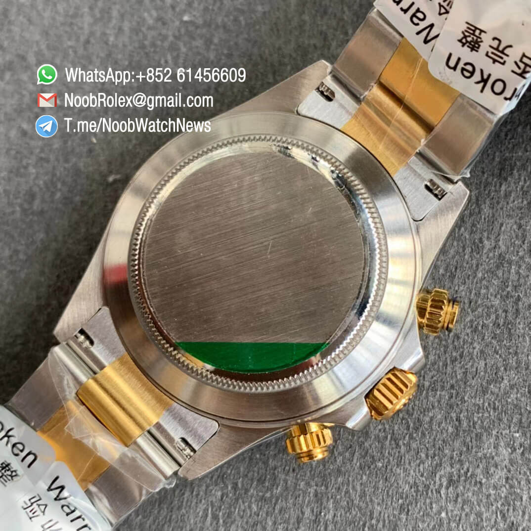Rolex Daytona 116509 Yellow Gold Bezel MOP Dial Two Tone Steel Yellow Gold Bracelet A7750 Chrono Movement BLF Best Copies 08