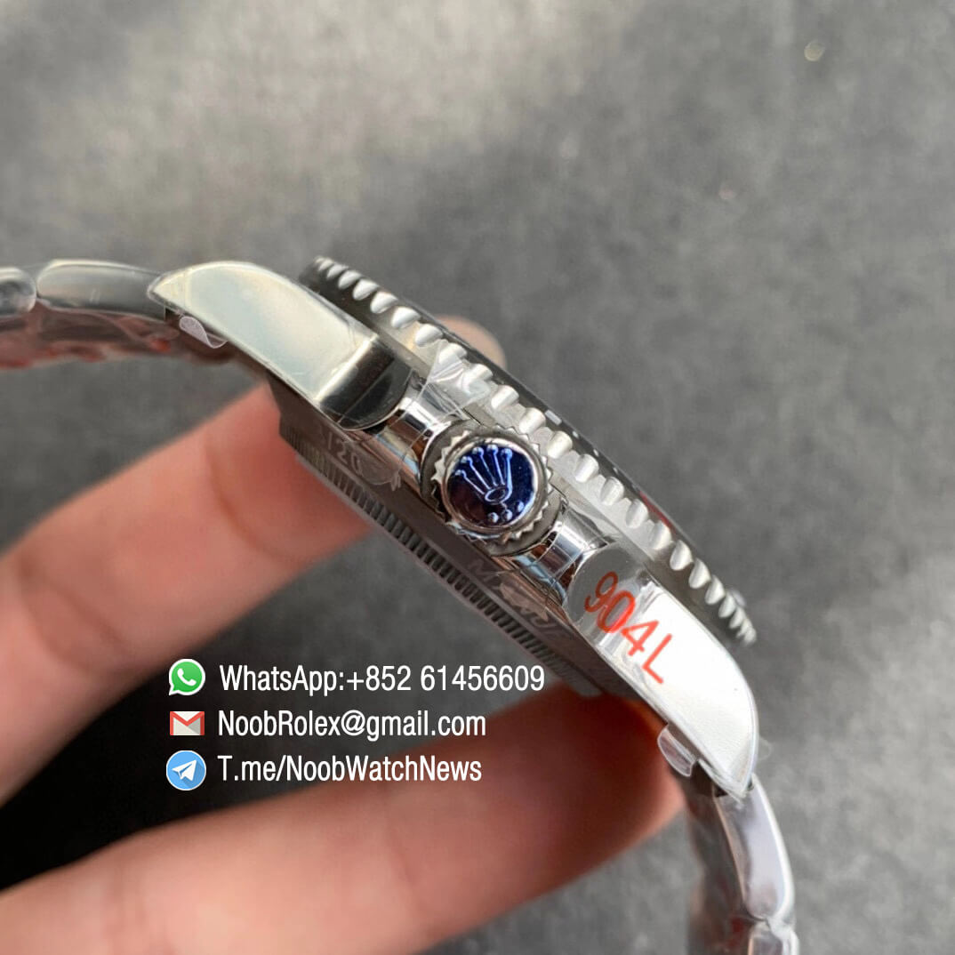 Rolex Submariner The Rough Matt Carbon Sandblast Steel Case Carbon Dial on Steel Bracelet SA3130 GMF Quality Repwatch 04