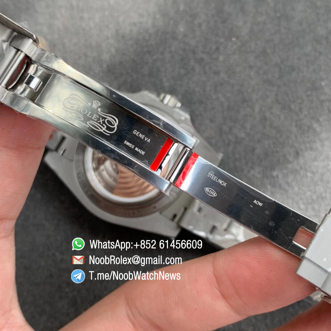 Rolex Submariner The Rough Matt Carbon Sandblast Steel Case Carbon Dial on Steel Bracelet SA3130 GMF Quality Repwatch 07