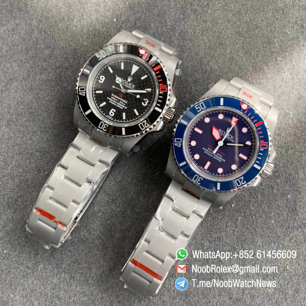 Rolex Submariner The Rough Matt Carbon Sandblast Steel Case Carbon Dial on Steel Bracelet SA3130 GMF Quality Repwatch 10