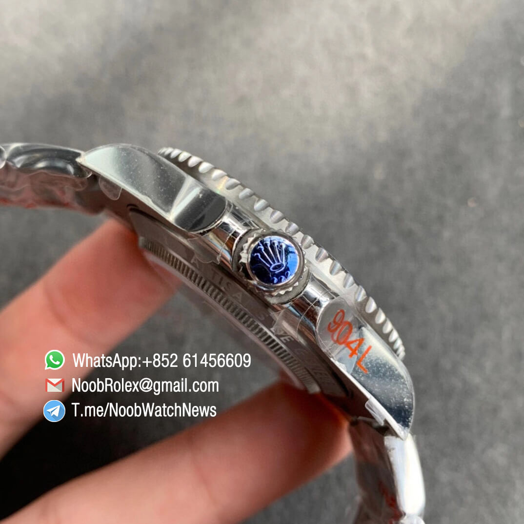 Rolex Submariner The Rough Matt Diver Sandblast Steel Case Blue Dial on Steel Bracelet SA3130 GMF Best Clone Reprolex 04