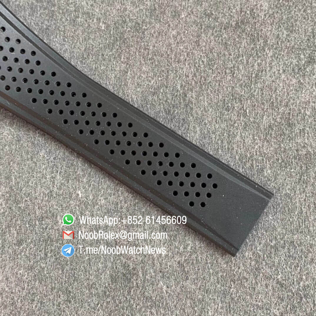 Tag Heuer Carrera Heuer 01 Chrono 43mm Ceramic Case Skeleton Dial on Black Rubber Strap A1887 XF Top Quality Replica Swiss Watch 07