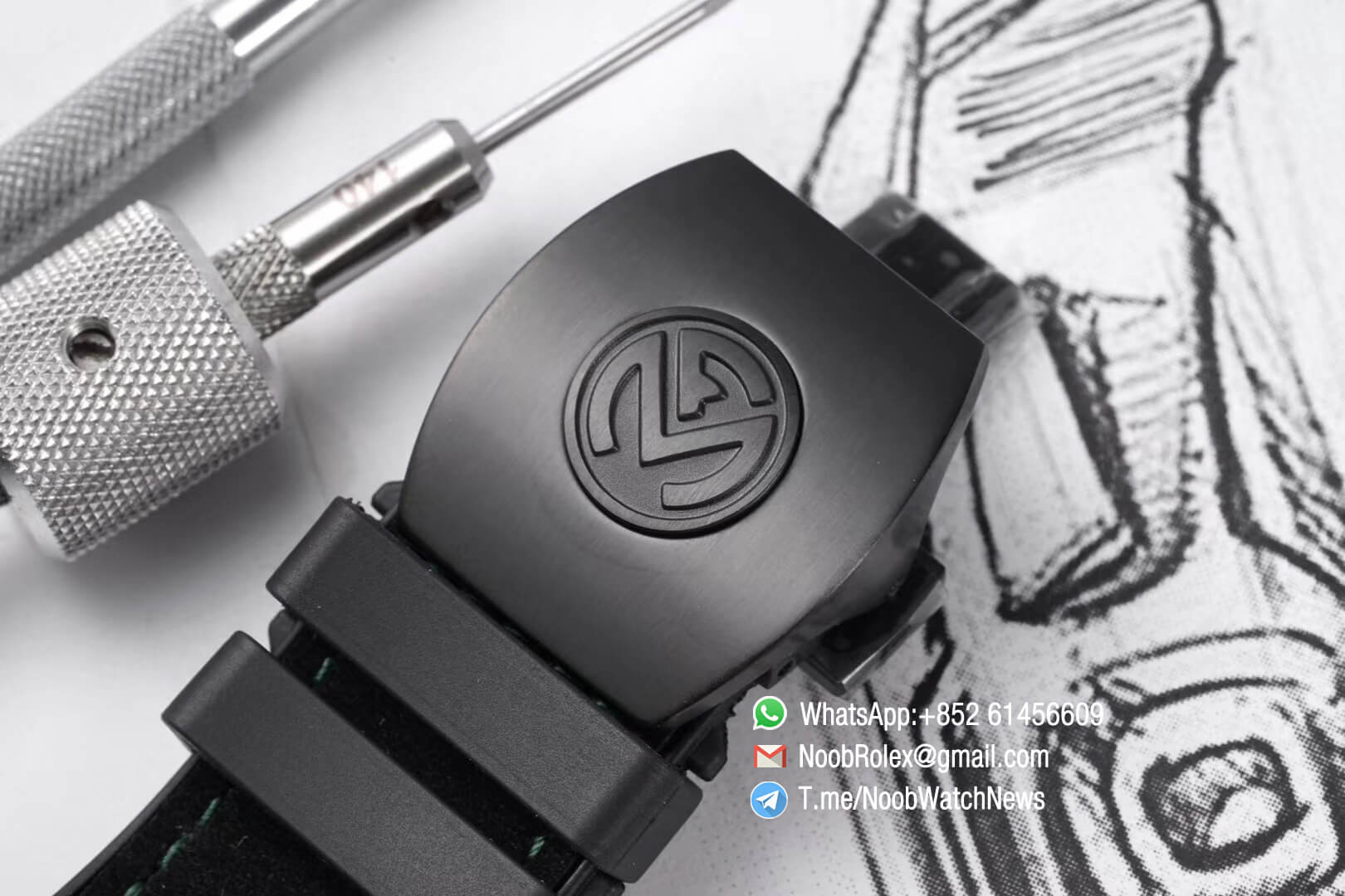 Franck Muller Vanguard Racing Super Luminous Carbon Case Black Skeleton Dial with Green Dial Ring on Black Rubber Strap NH35A TWF Top Rep Watch 09 1