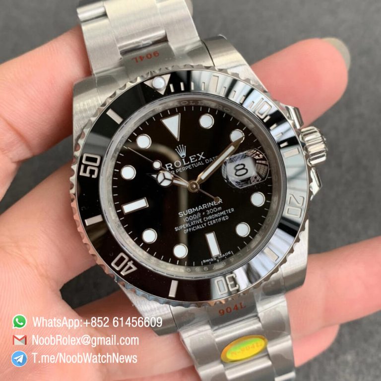 Noob Watches Noob V11 Rolex Submariner Date 116610LN Black Ceramic
