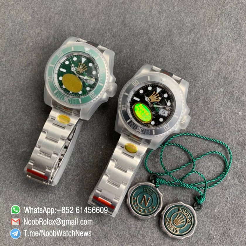 Noob Watches Noob V11 Submariner 116610LV Hulk Green Ceramic Bezel