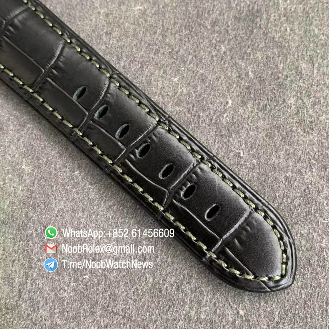 Panerai PAM 01056 Luminor GMT Automatic Green Dial Mahendra Singh Dhoni on Back Case Clone P9011 Movement VSF Top Replica Watch 07