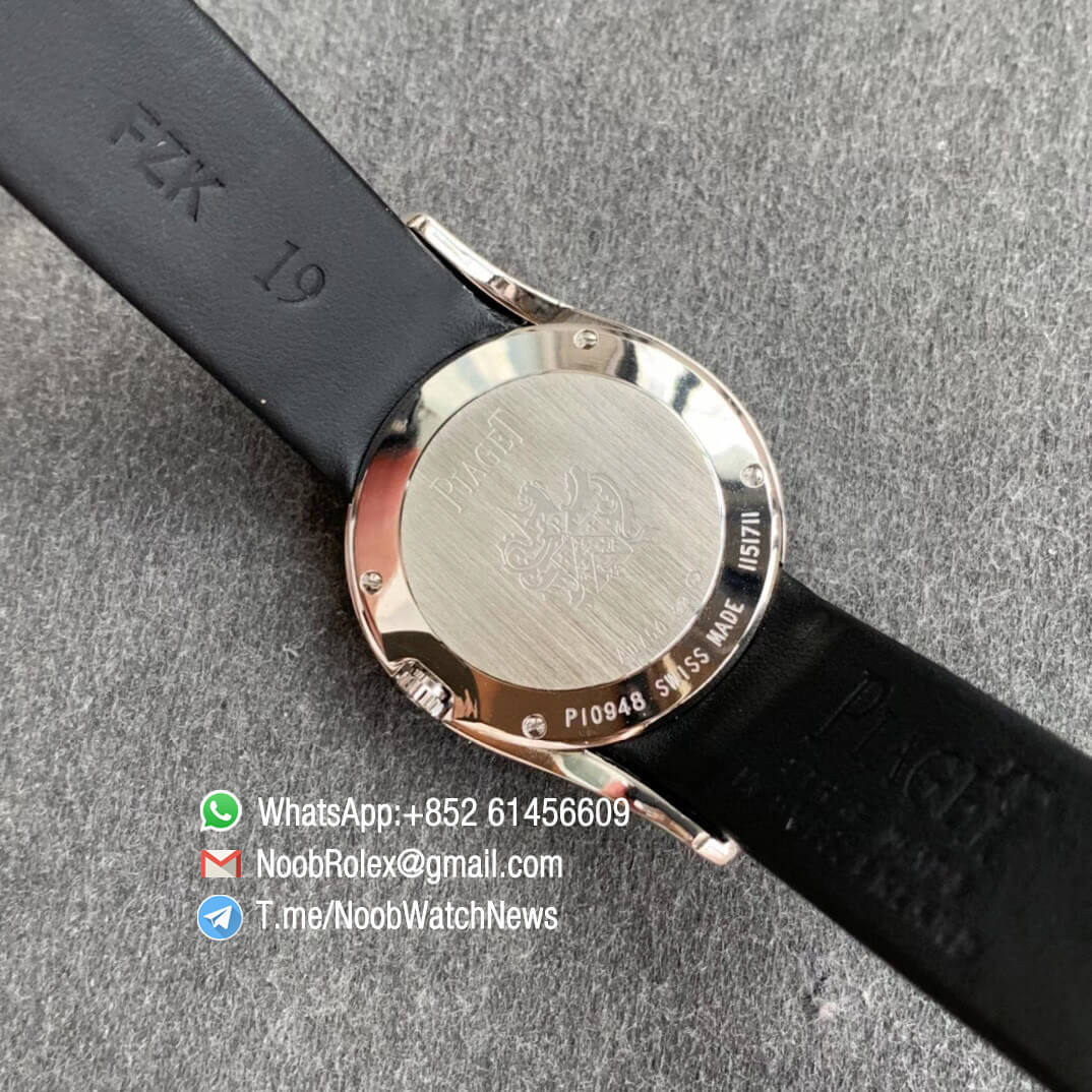 Piaget Limelight Gala Plated Diamonds on Steel Case Silver Dial with Roma Index Swiss Quartz Movement ZF Top Clone Ladies Watch 09