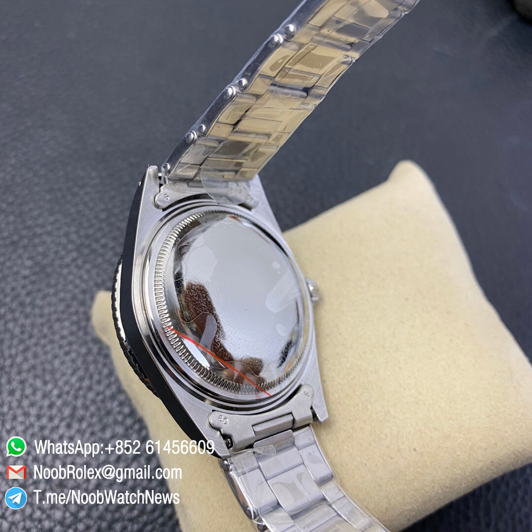 Vintage Rolex Pepsi GMT Master Blue Red Bezel Black Dial on Steel Case Bracelet A2836 High Quality Replica Retro Rolexes 09