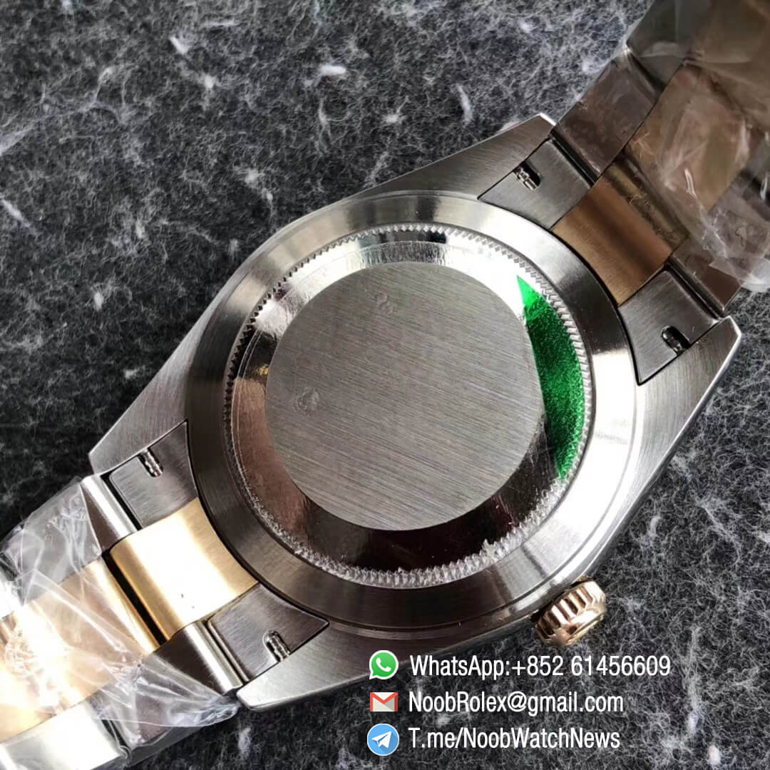 Noob Watch Time GMF Superclone DateJust 126333 41mm White MOP Dial with Diamonds 18K Yellow Gold Bezel Oystersteel and 18K Yellow Gold Bracelet SA3235 08