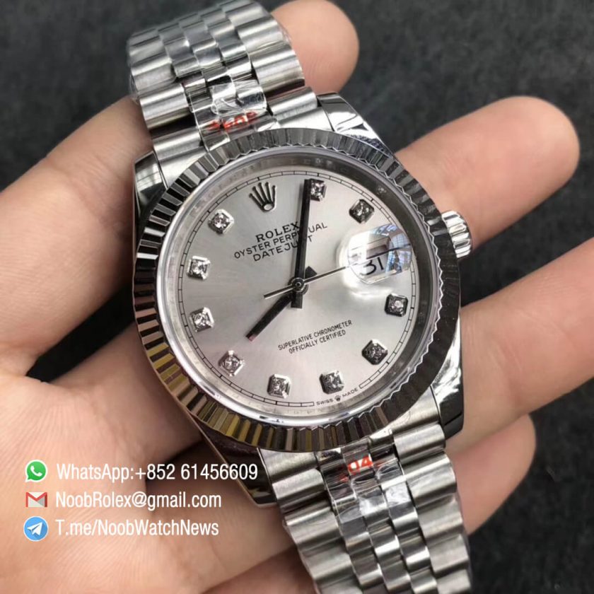 Noob Watches Rolex DateJust 126234 36mm 904L Steel Jubilee Bracelet