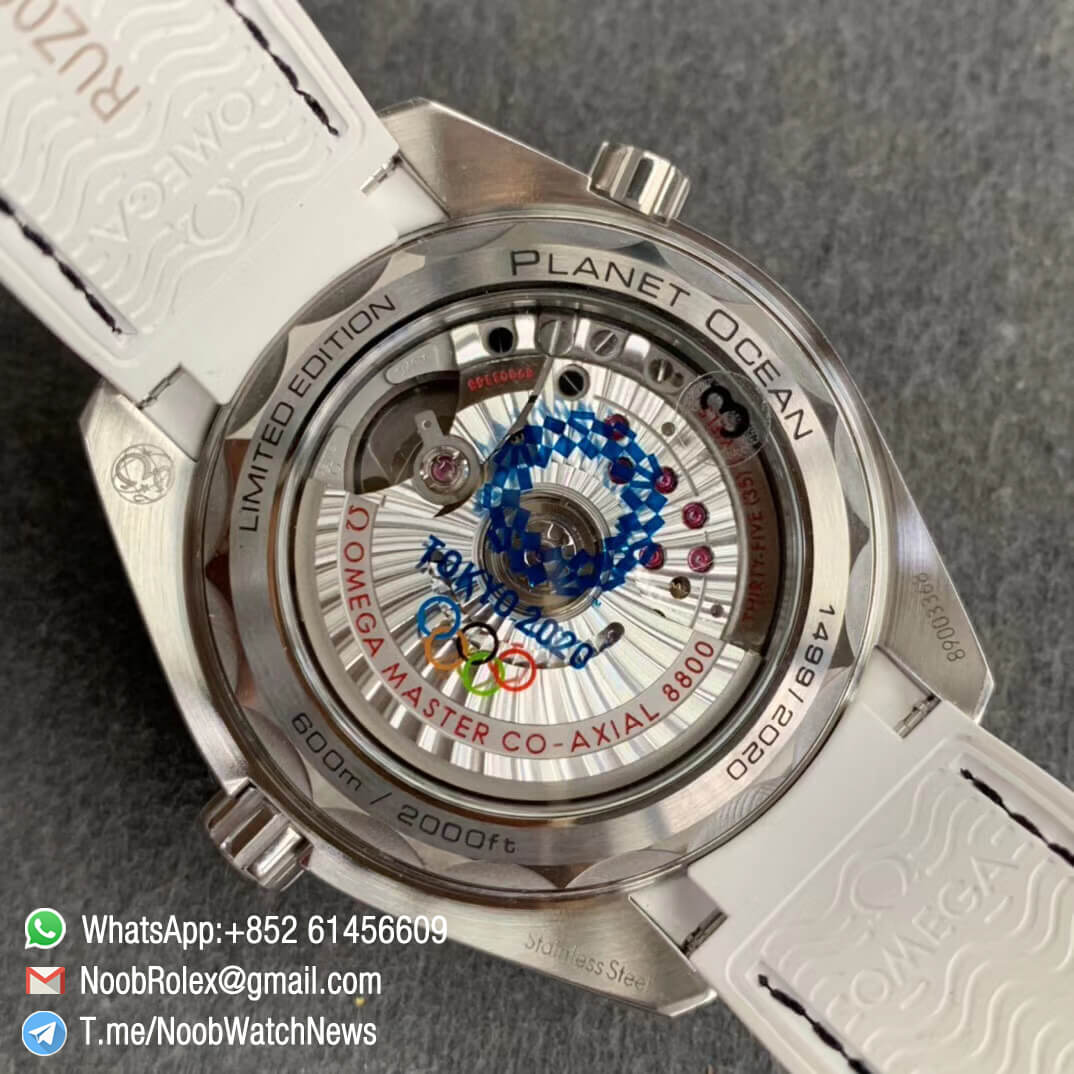 Omege Seamaster Planet Ocean Tokyo 2020 Olympics Limited Edition VSF Ultra Copies Luxury Watch 08
