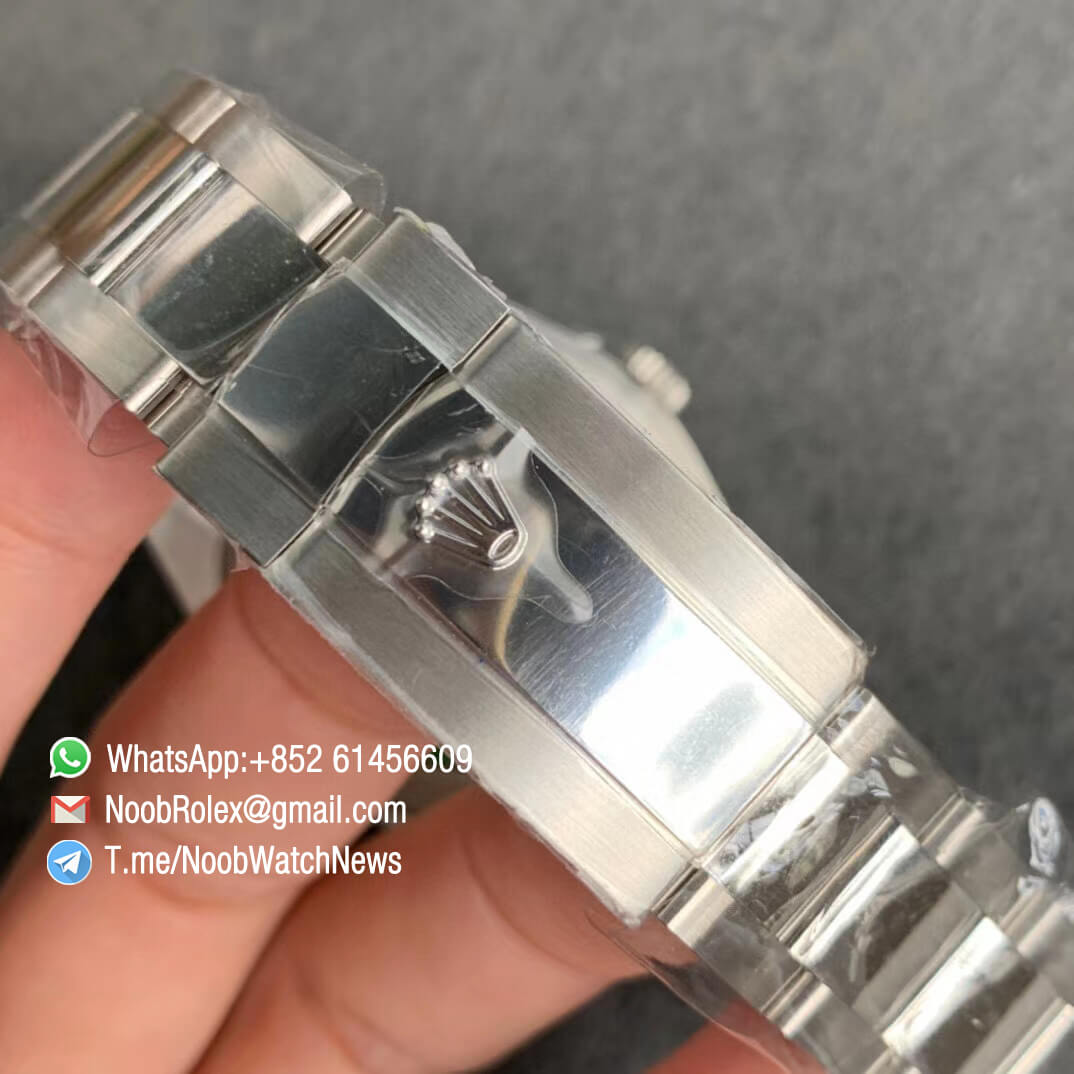 Superclone DateJust 41 126334 Black Dial on 904L Steel Case 904L Steel Oyster Bracelet A2824 ARF V3 06