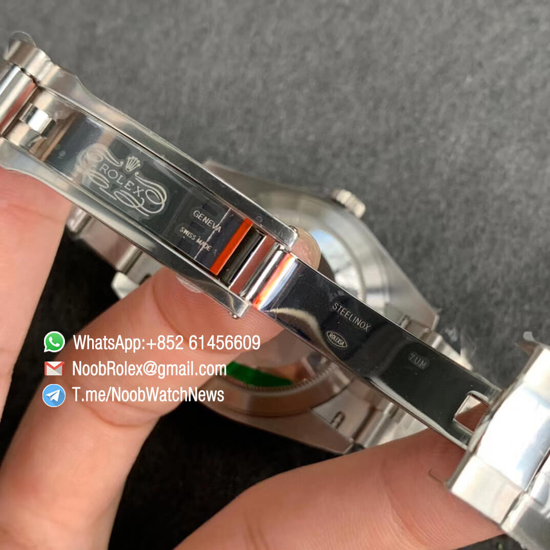 Superclone DateJust 41 126334 Black Dial on 904L Steel Case 904L Steel Oyster Bracelet A2824 ARF V3 07