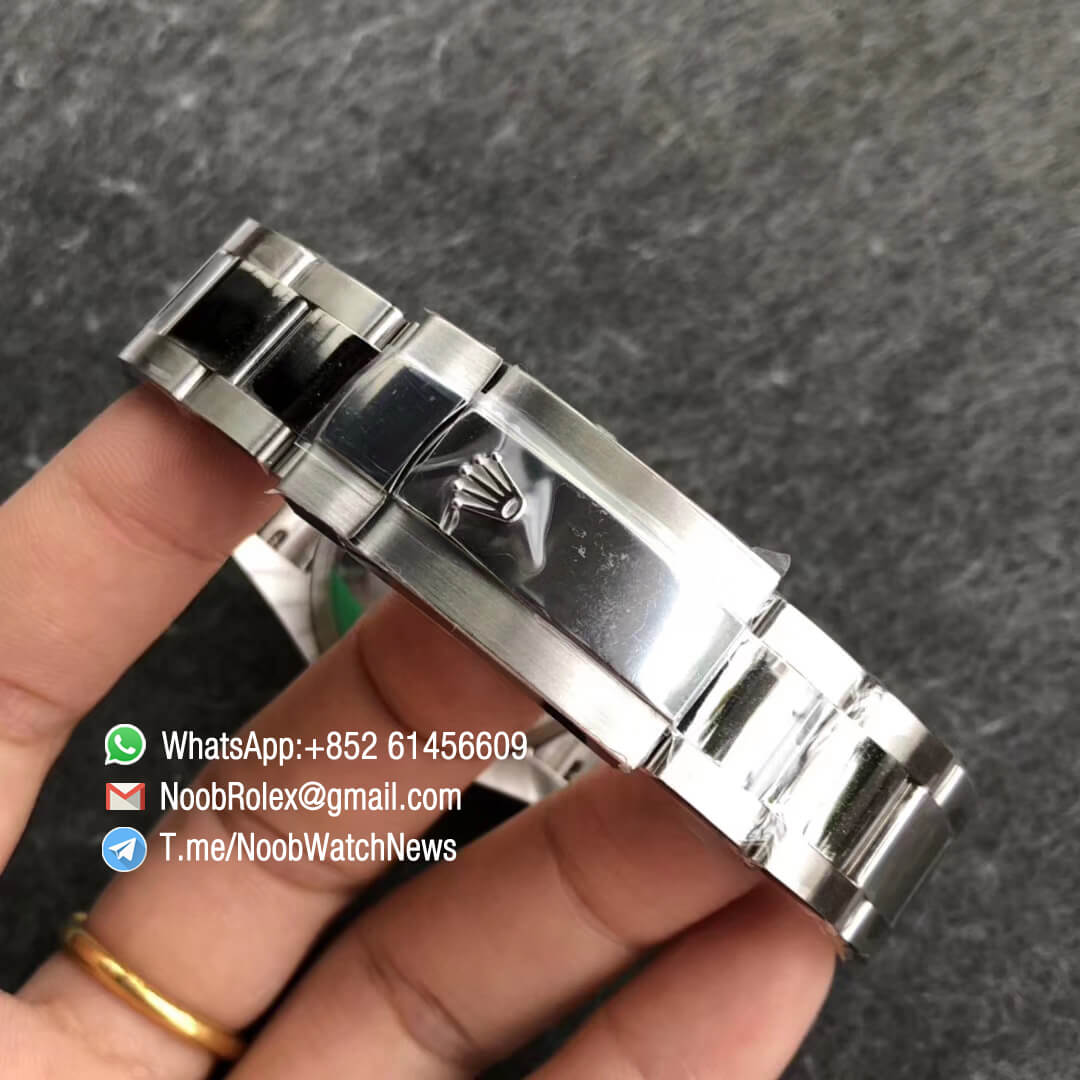 Noob Rolex Time ARF DateJust 126234 36mm Oystersteel Case White Dial with Roman Indexes Fluted Bezel Oyster Bracelet SA3135 Best Quality 06