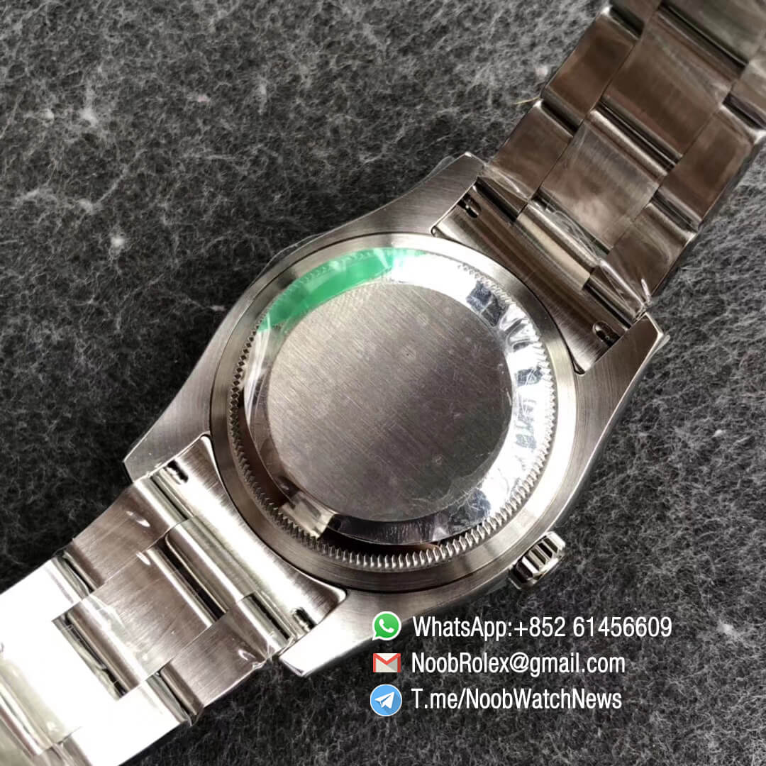 Noob Rolex Time ARF DateJust 126234 36mm Oystersteel Case White Dial with Roman Indexes Fluted Bezel Oyster Bracelet SA3135 Best Quality 08