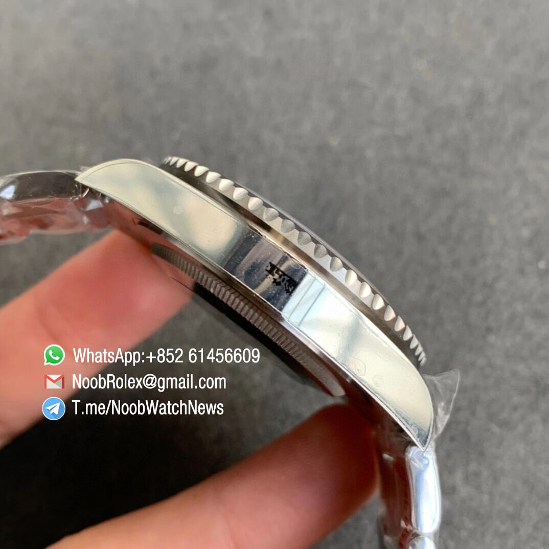 Noob V11 Rolex GMT Master II 116719BLRO RedBlue Ceramic Bezel Black Dial 904L Oystersteel Oyster Bracelet SA3186 CHS 05