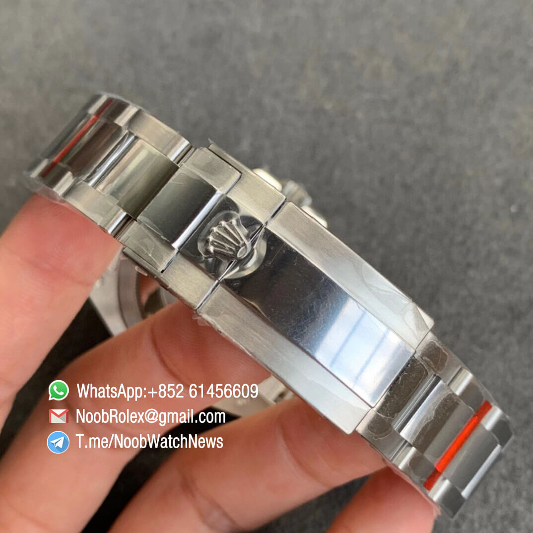 Noob V11 Rolex GMT Master II 116719BLRO RedBlue Ceramic Bezel Black Dial 904L Oystersteel Oyster Bracelet SA3186 CHS 06