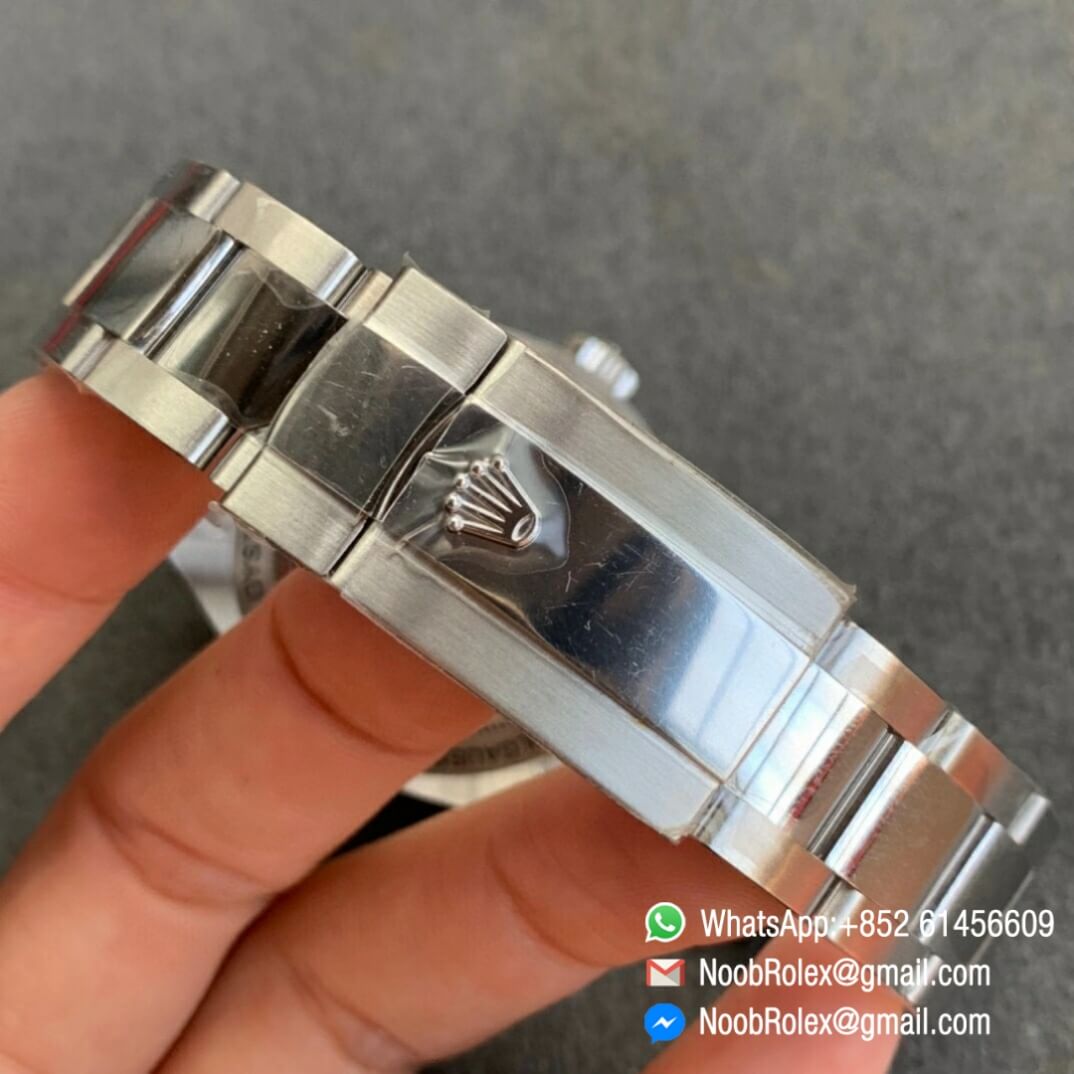 Noob Watch Time ARF Rolex Milgauss 116400GV Green Sapphire Crystal Lightning Seconds Hand 904L Steel Black Dial SH3131 06