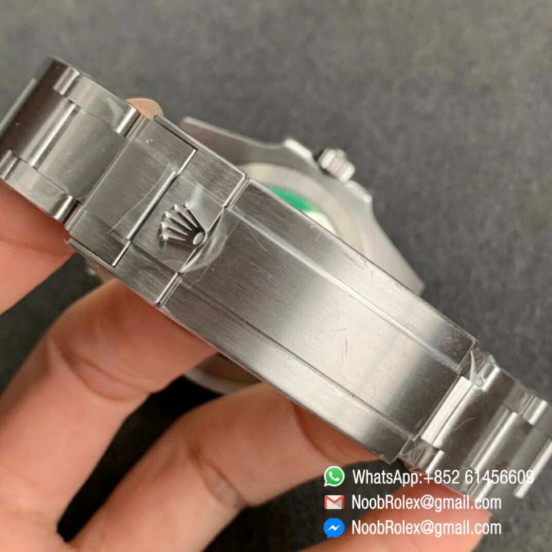 Noob Watch Time ARF Submariner Date 116610LV Green Ceramic Bezel Green Dial 904L Steel Case Bracelet AR3135 V4 06