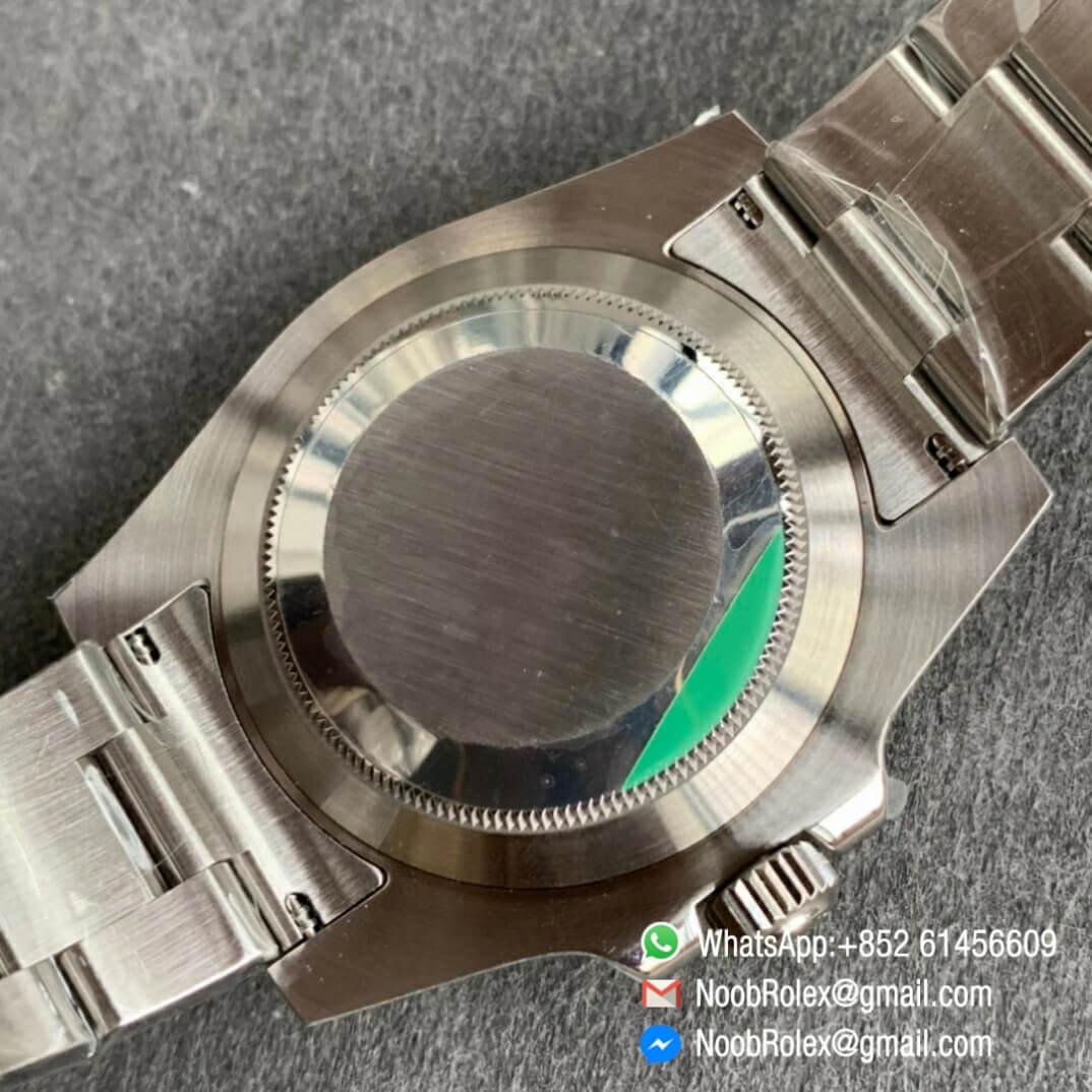 Noob Watch Time ARF Submariner Date 116610LV Green Ceramic Bezel Green Dial 904L Steel Case Bracelet AR3135 V4 08