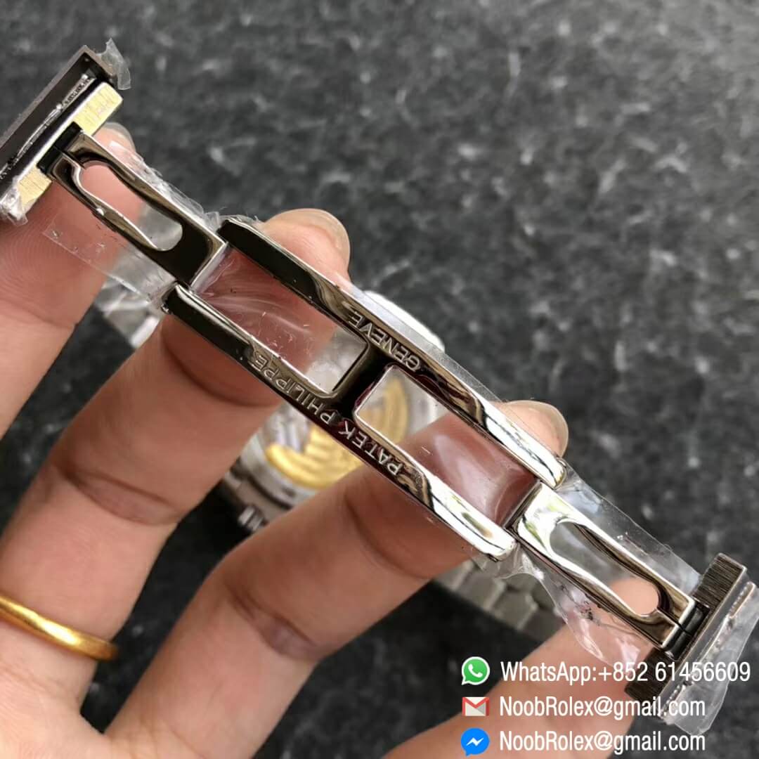 Noob Watch Time DMF V3 Super Clone Nautilus Jumbo 5711 Full Diamonds Paved on Dial Case and Bracelet Square Diamonds Bezel A324 07