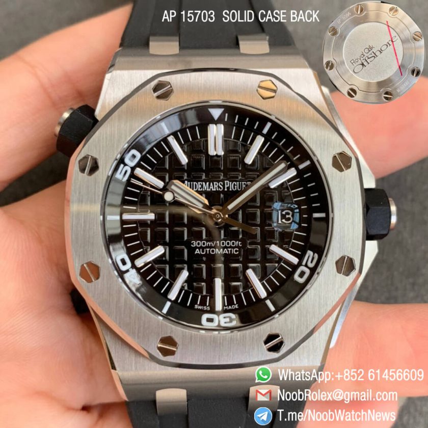 Noob Watch Time JF Best Replica Royal Oak Offshore Diver 15710