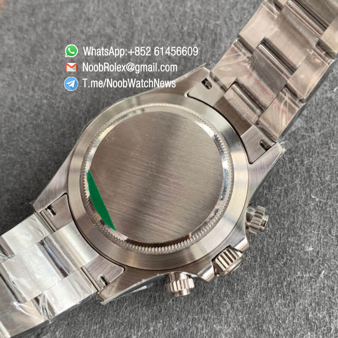 Noob Watch Time Noob V4 Rolex Daytoan 116500 Panda White Dial Black Ceramic 904L Stainless Steel Case Bracelet SA4130 Movement 08