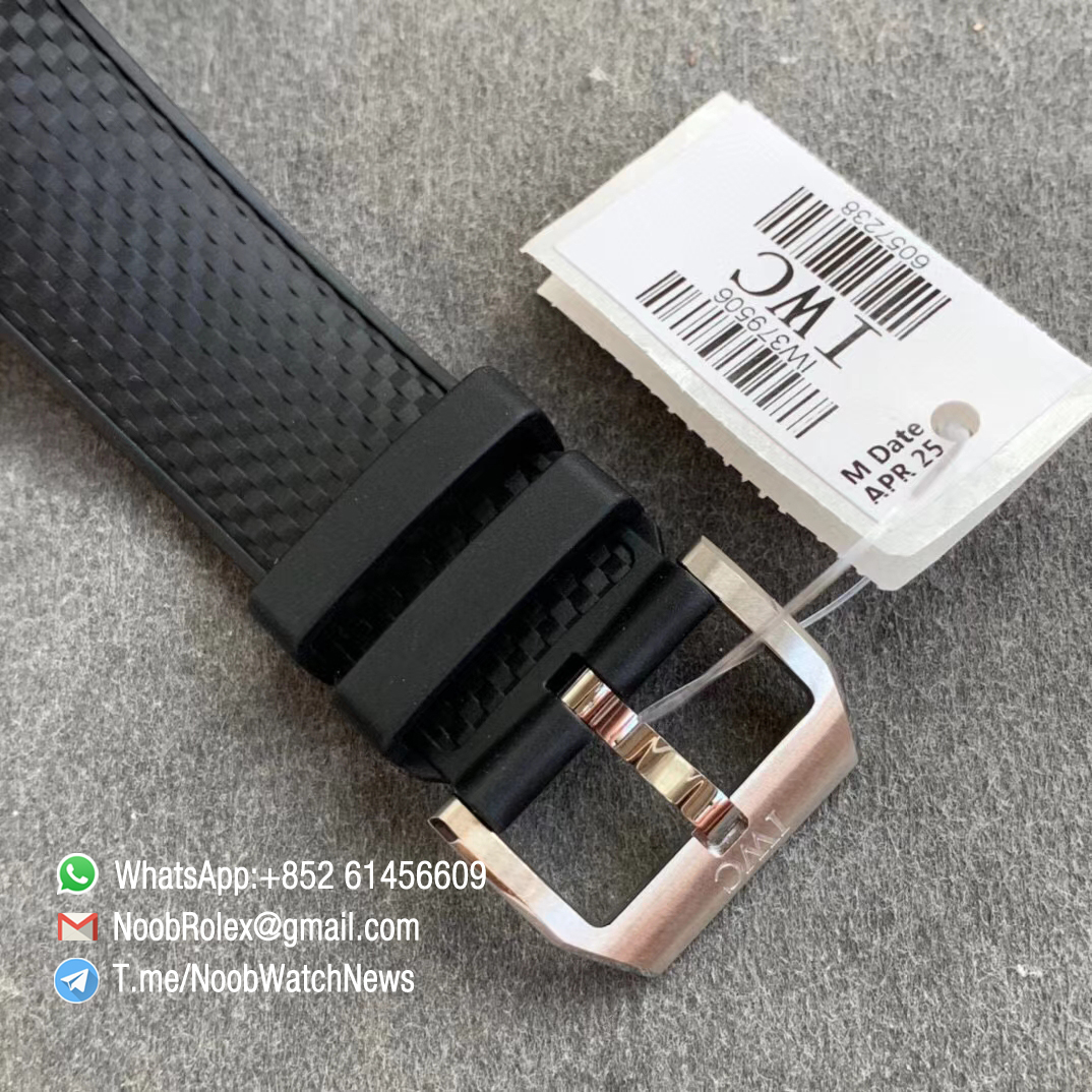 Noob Watch Time V6F Superclone IWC Aquatimer Sharks Edition Steel Case Black Dial Black Rubber Strap 06 Noob Watch Time V6F Superclone IWC Aquatimer Sharks Edition Steel Case Black Dial Black Rubber Strap 06