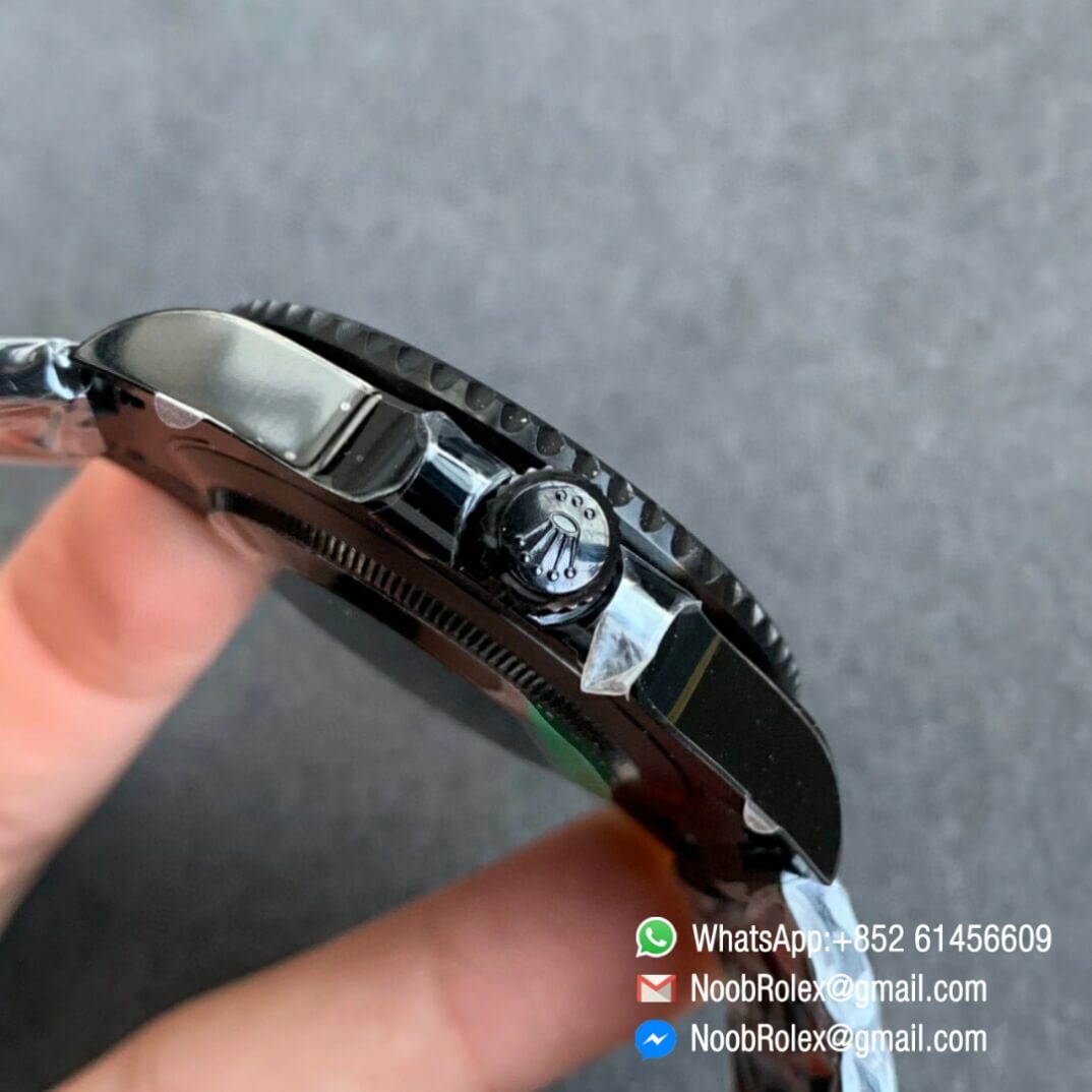 Noob Watch Time VRF Top Quality Replica GMT Master II Oreo PVD White Ceramic Bezel Black Dial SA3186 CHS V2 04