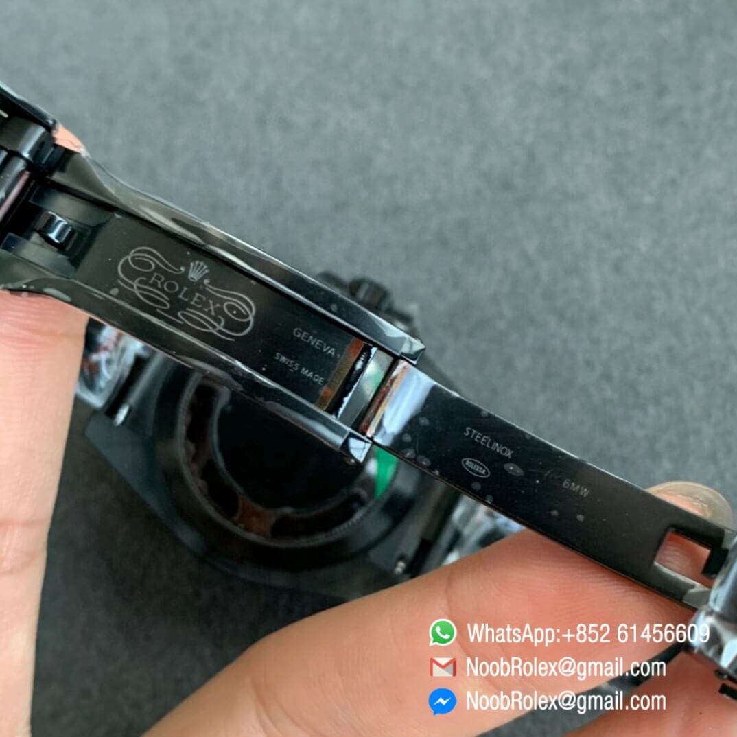 Noob Watch Time VRF Top Quality Replica GMT Master II Oreo PVD White Ceramic Bezel Black Dial SA3186 CHS V2 07