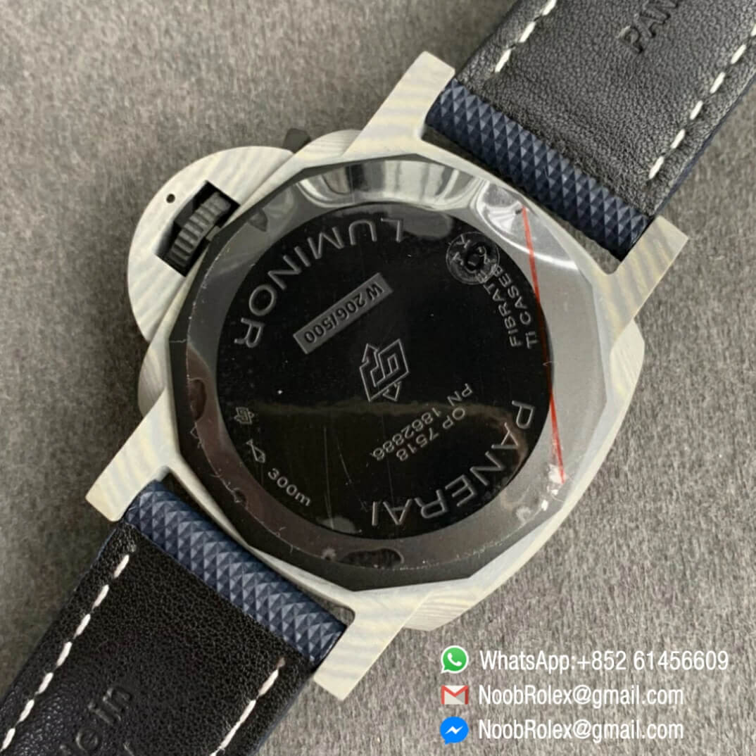 VSF Superclone PAM 1663 PAM01663 Carbotech Case Blue Dial on Blue Kevlar Composite Strap P9010 Clone Movement 08 VSF Superclone PAM 1663 PAM01663 Carbotech Case Blue Dial on Blue Kevlar Composite Strap P9010 Clone Movement 08