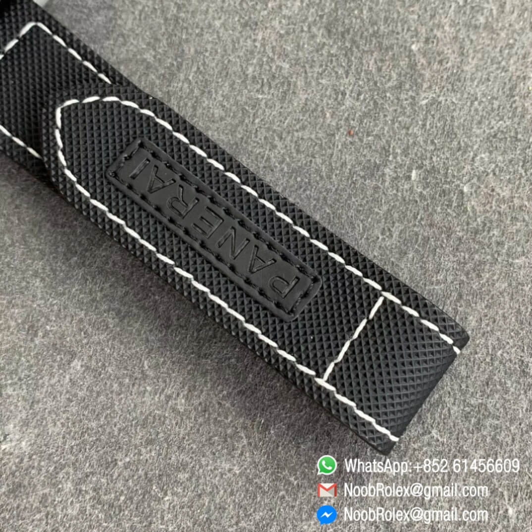 VSF Superclone Panerai Luminor Marina PAM01119 44mm Carbon Case Dark Grey Dial on Black Kevlar Composite Strap P9010 Clone Movement 07