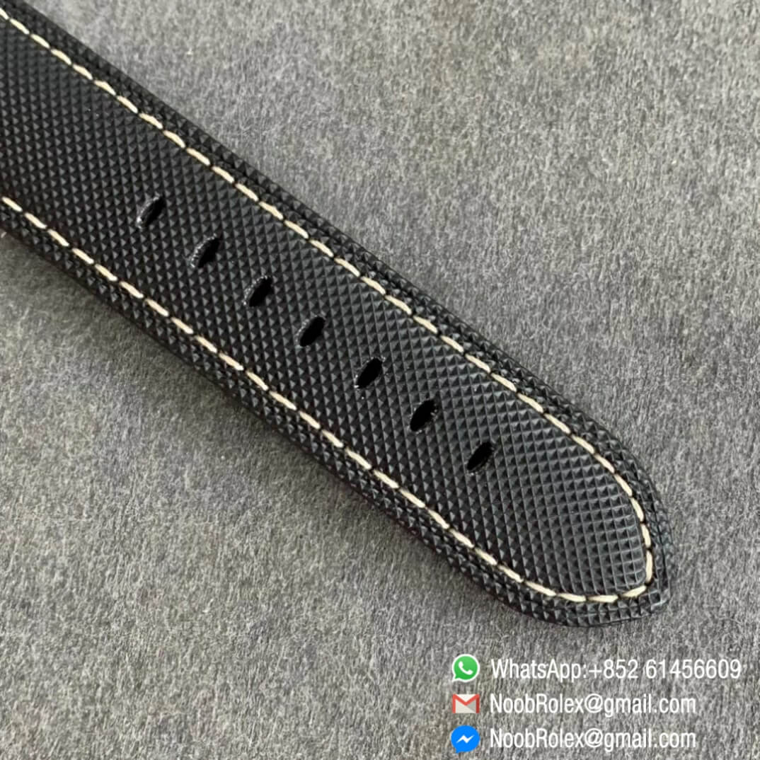 VSF Top Fake Panerai Luminor Marina PAM01662 Satin polished Ti on Black Kevlar Composite Strap P9010 Clone Movement 08