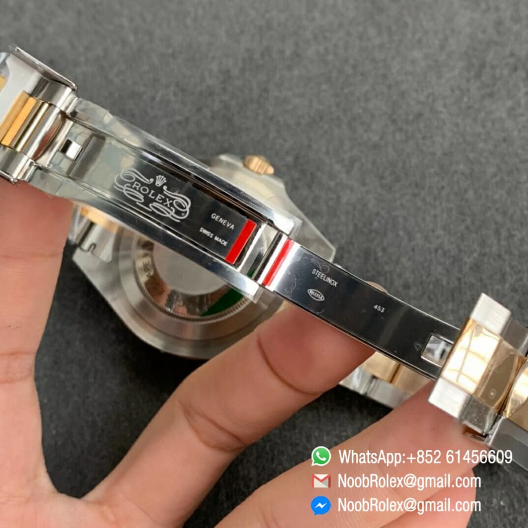 GMF Super Clone Sea Dweller Two Tone Steel Wrapped 18K Yellow Gold 126603 Black Dial SA3235 V4 07