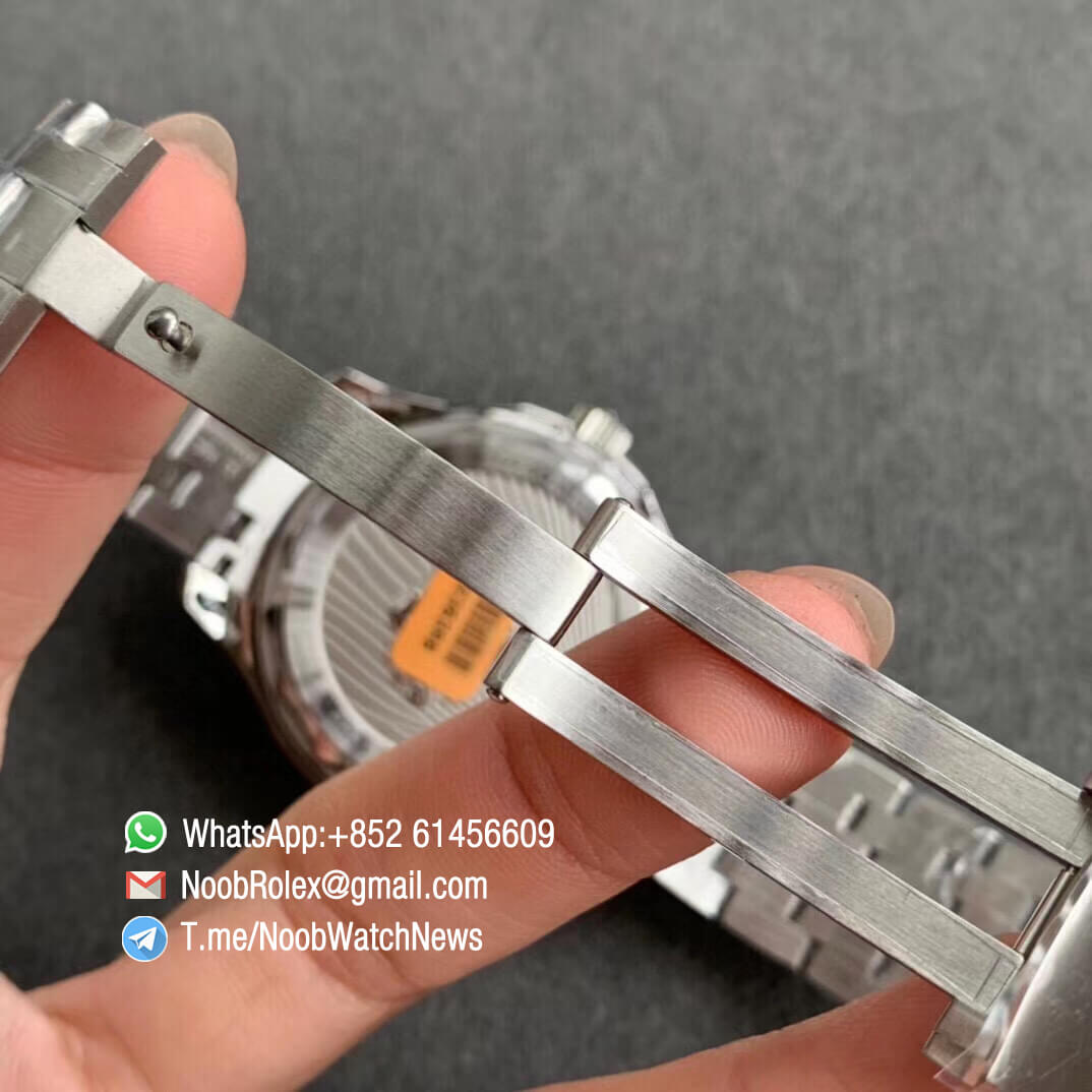 VSF Best Clone Watch Omega Seamaster Diver 300M Nekton Black Wave Textured Dial Titanium Bezel on Steel Bracelet A8806 07