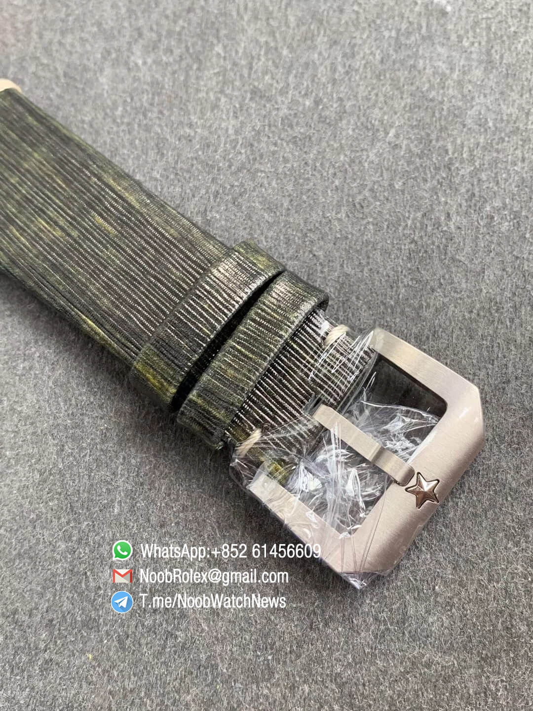 XF SuperClone Watch Pilot Type 20 Extra Special Bronze Case Green Dial on Green Leather Strap A2824 06