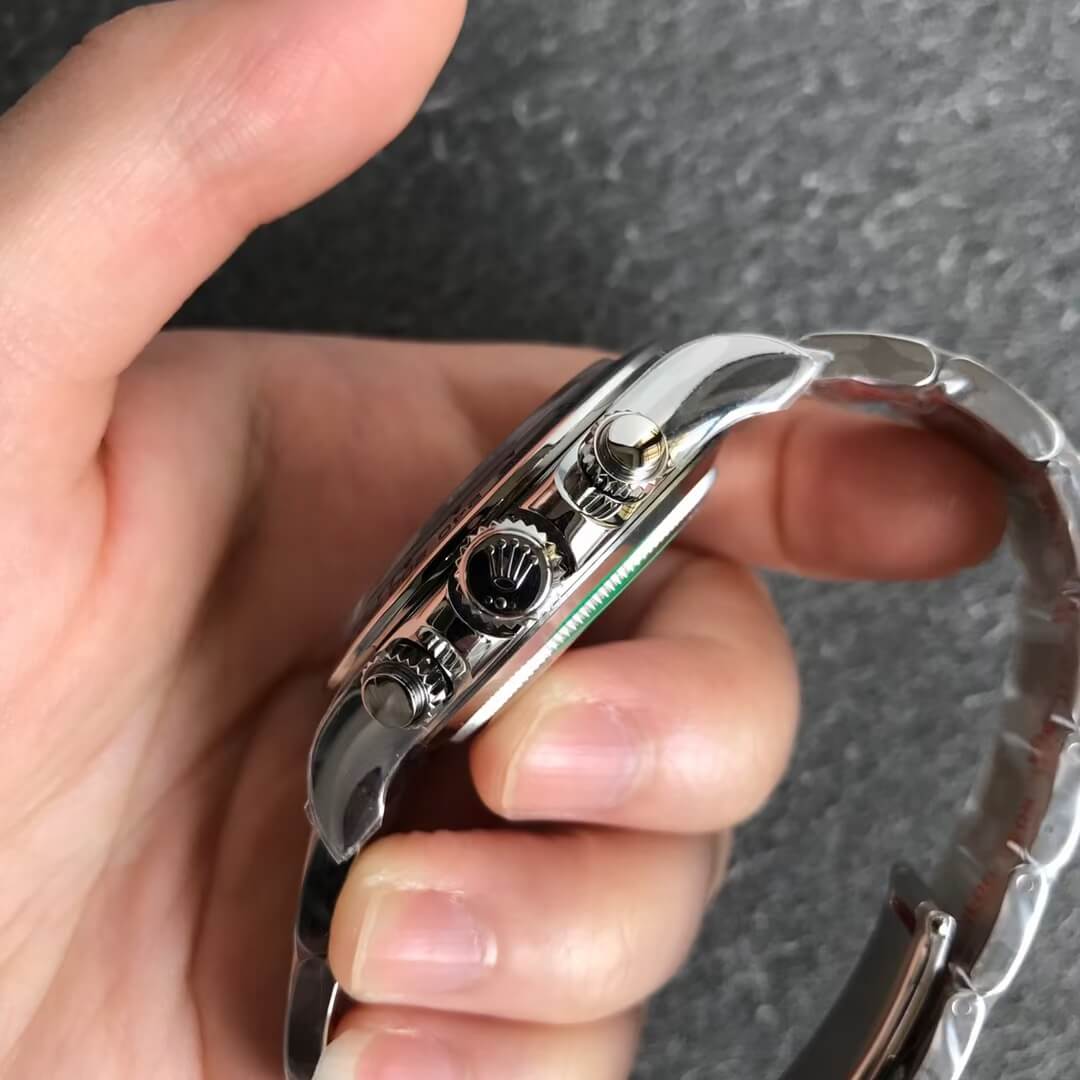 Noob Rolex Daytona 116509 Meteorite Dial 904L Stainless Steel Case and Bracelet Noob Daytona SA4130 V4 04