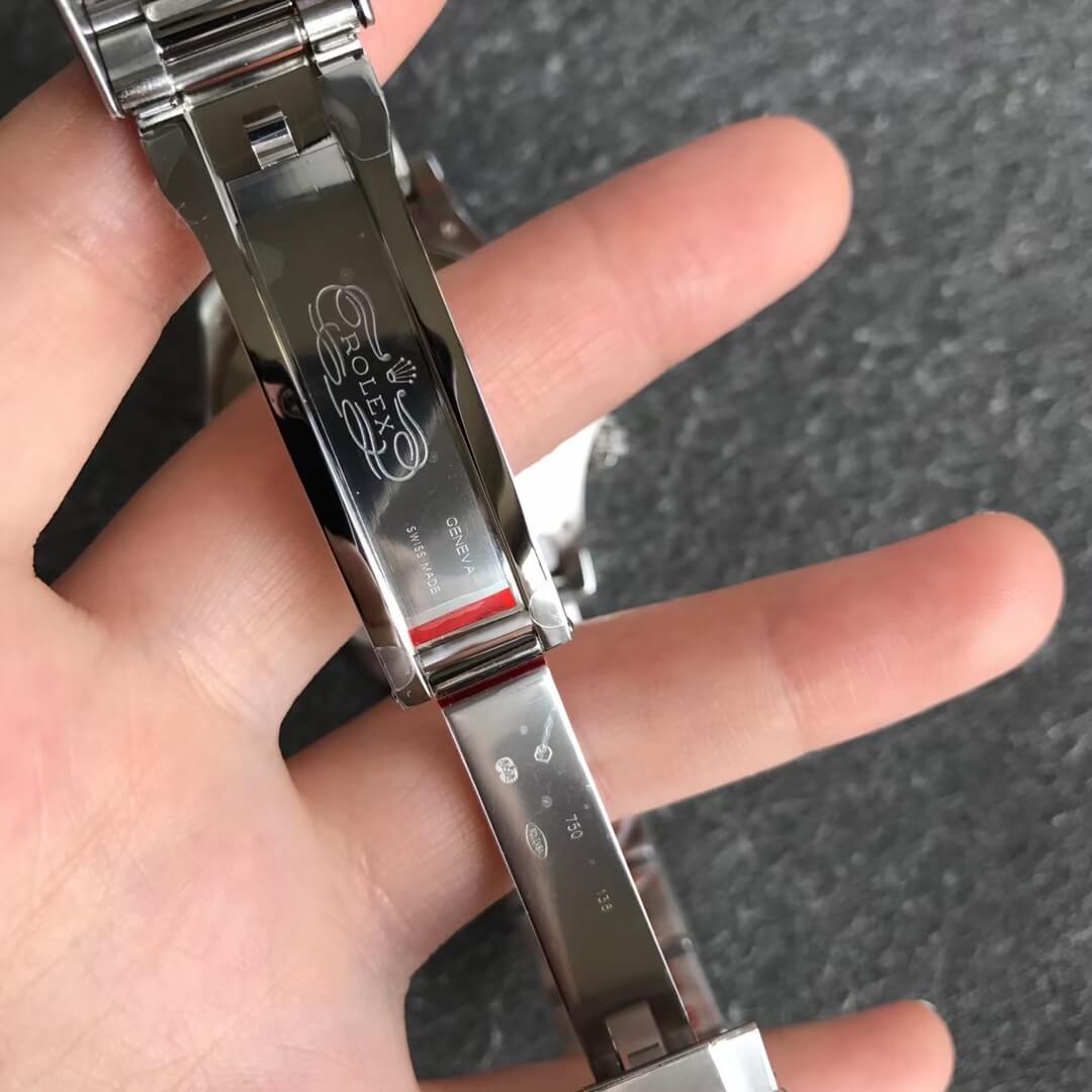 Noob Rolex Daytona 116509 Meteorite Dial 904L Stainless Steel Case and Bracelet Noob Daytona SA4130 V4 07