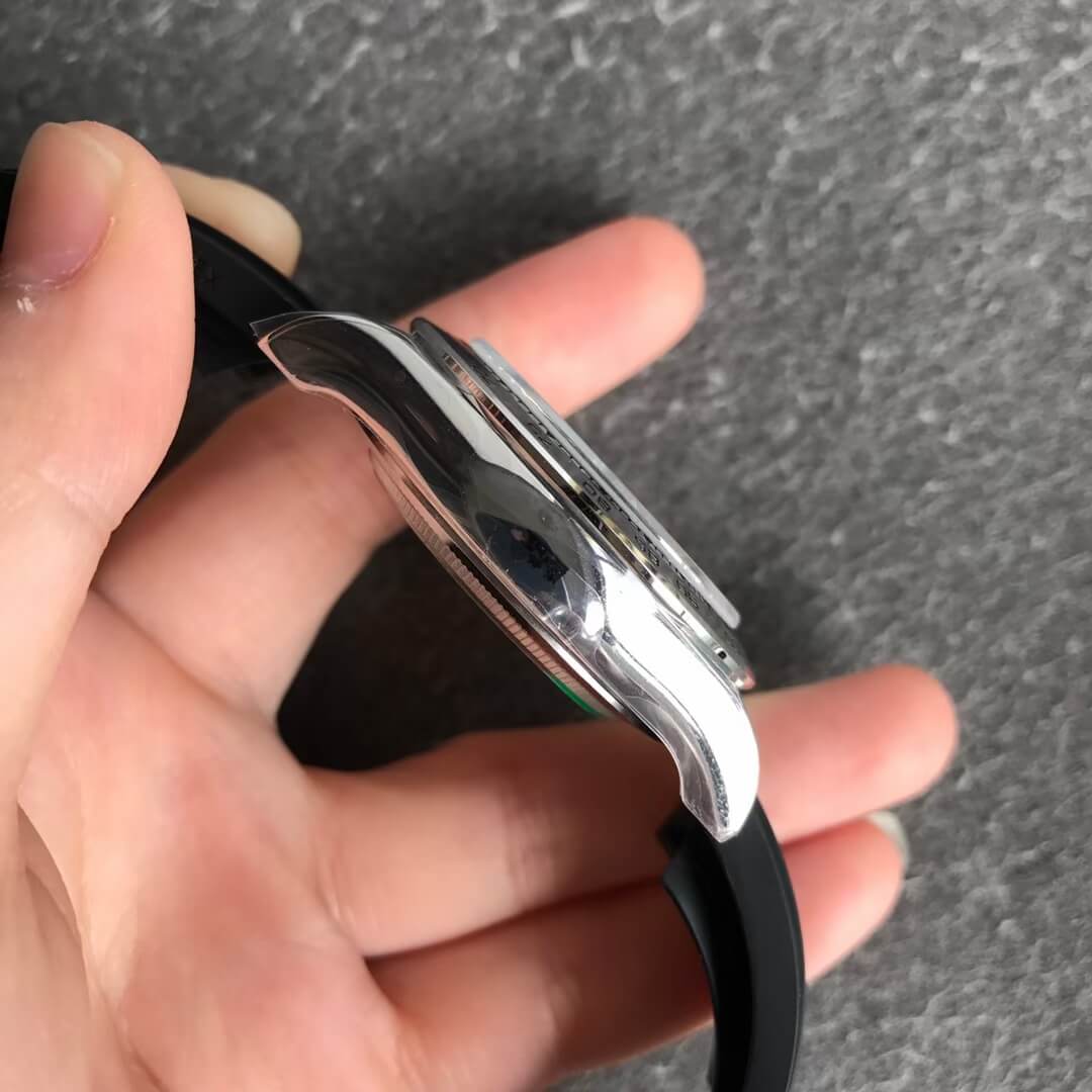 Noob Rolex Daytona 116519 Meteorite Dial 904L Stainless Steel Case on Oysterflex Rubber Strap SA4130 V4 05