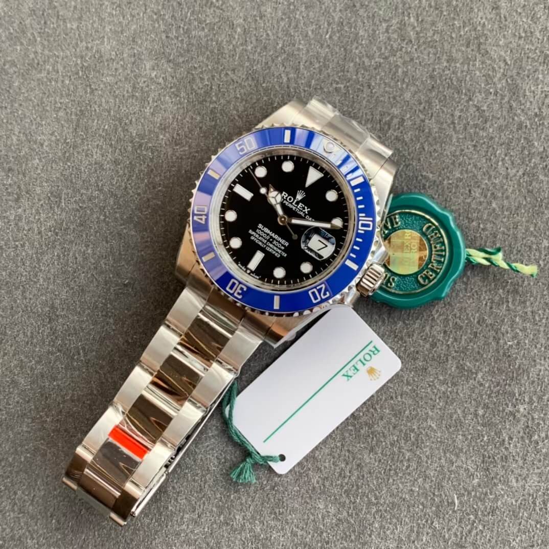 VSF Rolex Submariner 126619LB 41mm Blue Ceramic Bezel Black Dial 904L Steel Material VS3235 Movement 09