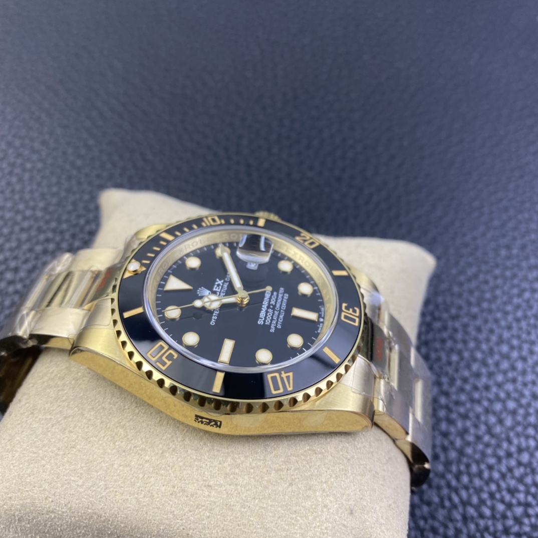 Noob Watch Time GMF Submariner 126618LN 41mm Full Yellow Gold Wrapped on 904L Steel 3235 Movement 04