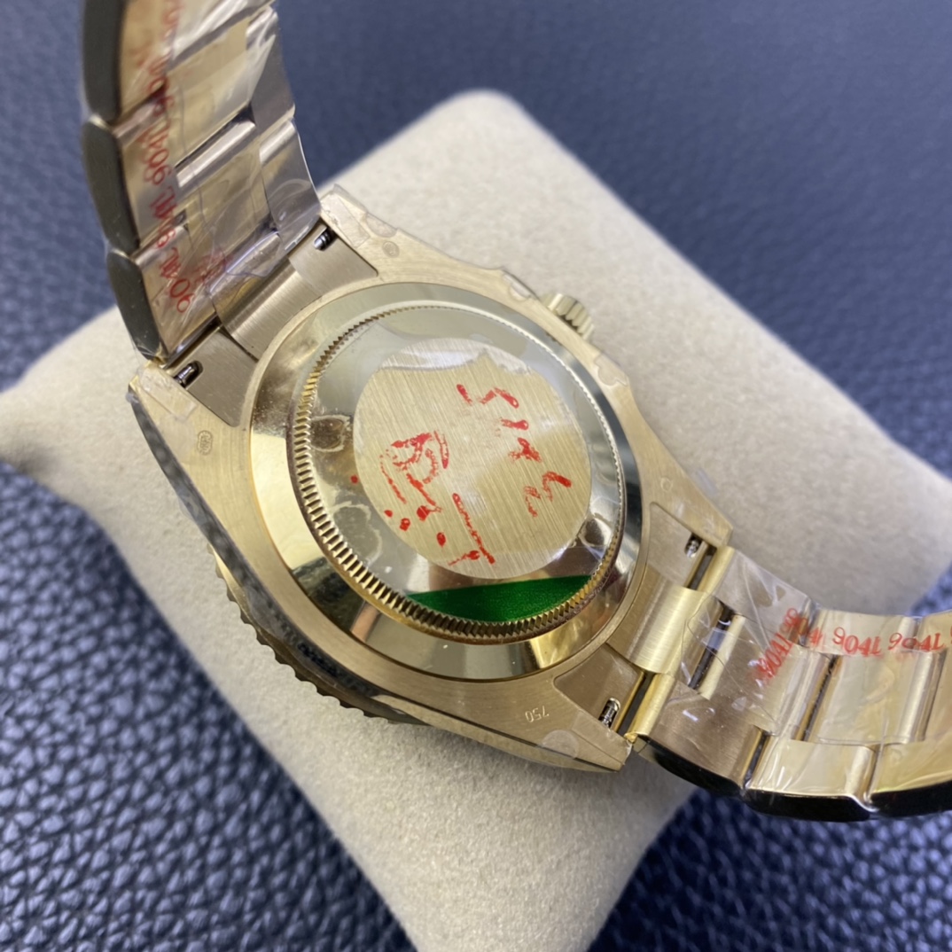 Noob Watch Time GMF Submariner 126618LN 41mm Full Yellow Gold Wrapped on 904L Steel 3235 Movement 08