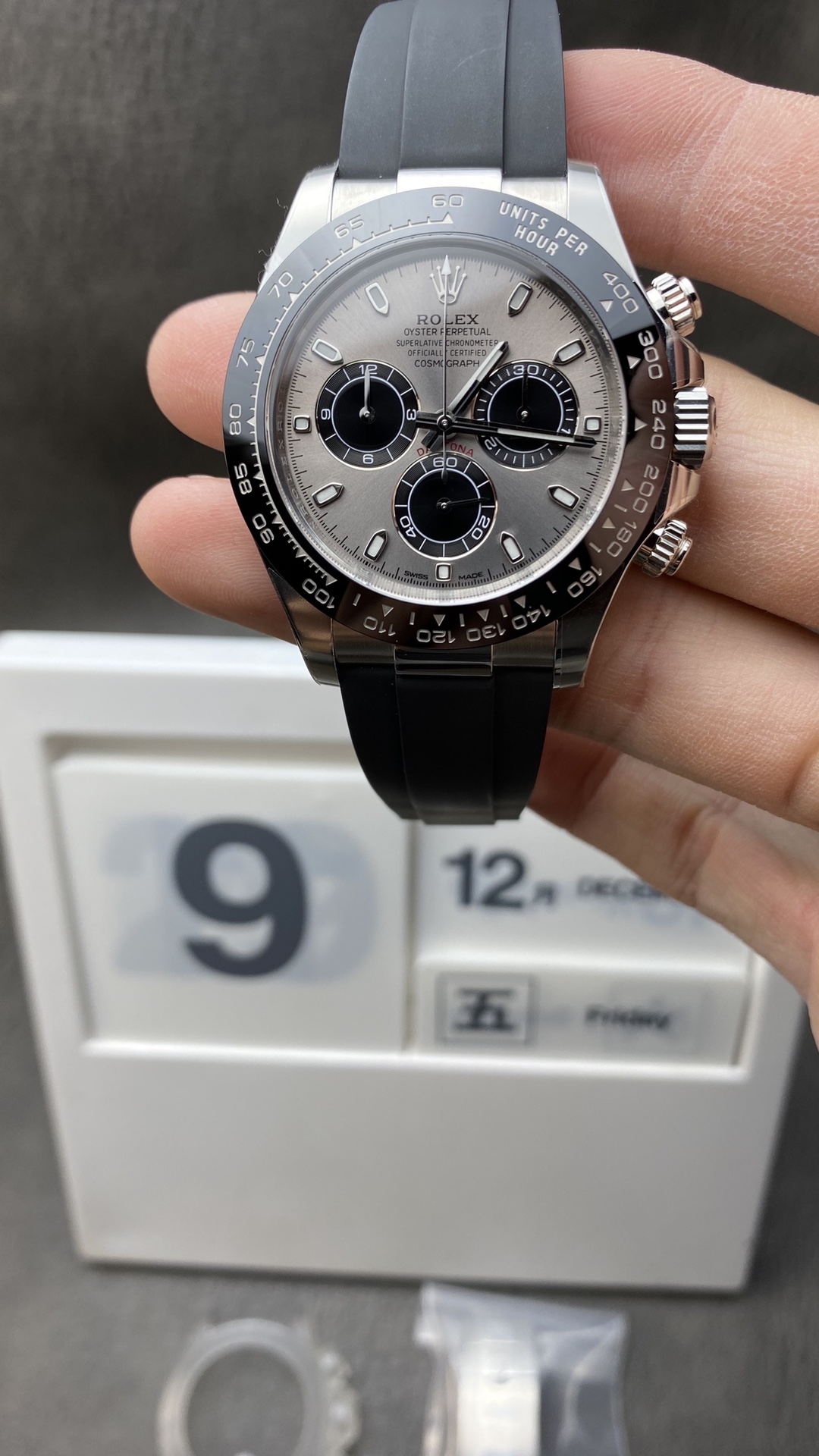 Clean Factory Watch Daytona 116519 904L Stainless Steel Case and Bracelet Gray Dial SA4130 Clean Factory Watch Daytona 116519 904L Stainless Steel Case and Bracelet Gray Dial SA4130