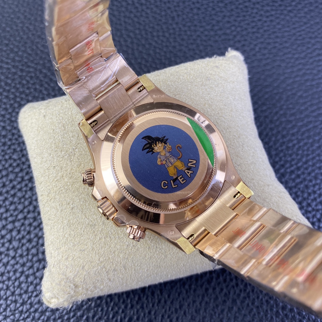 Clean Factory Daytona 116505 Best Edition Black Dial Rose Gold Sub Dial on Rose Gold Case Bracelet SA4130 06